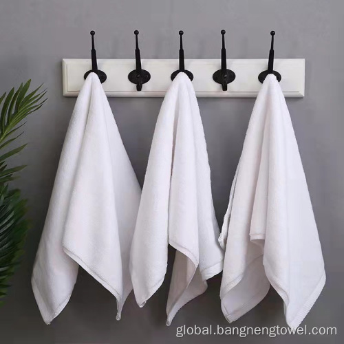 Hotel Hand Towel Bath Towel Hotel Spa White Terry Cotton Towel Factory